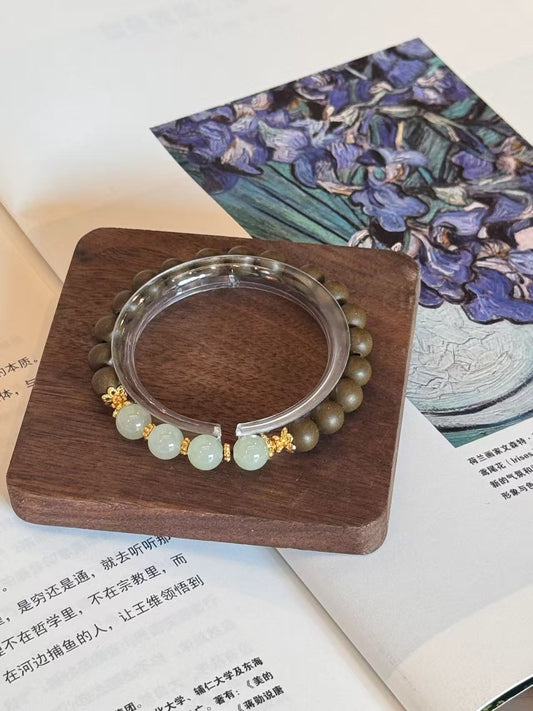 The Remedy Strand “Citrus Fresh Blend” – 8mm Botanical Aroma Bracelet