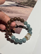 The Remedy Strand Jade Green Serenity Bracelet – 10mm Aromatherapy Beads