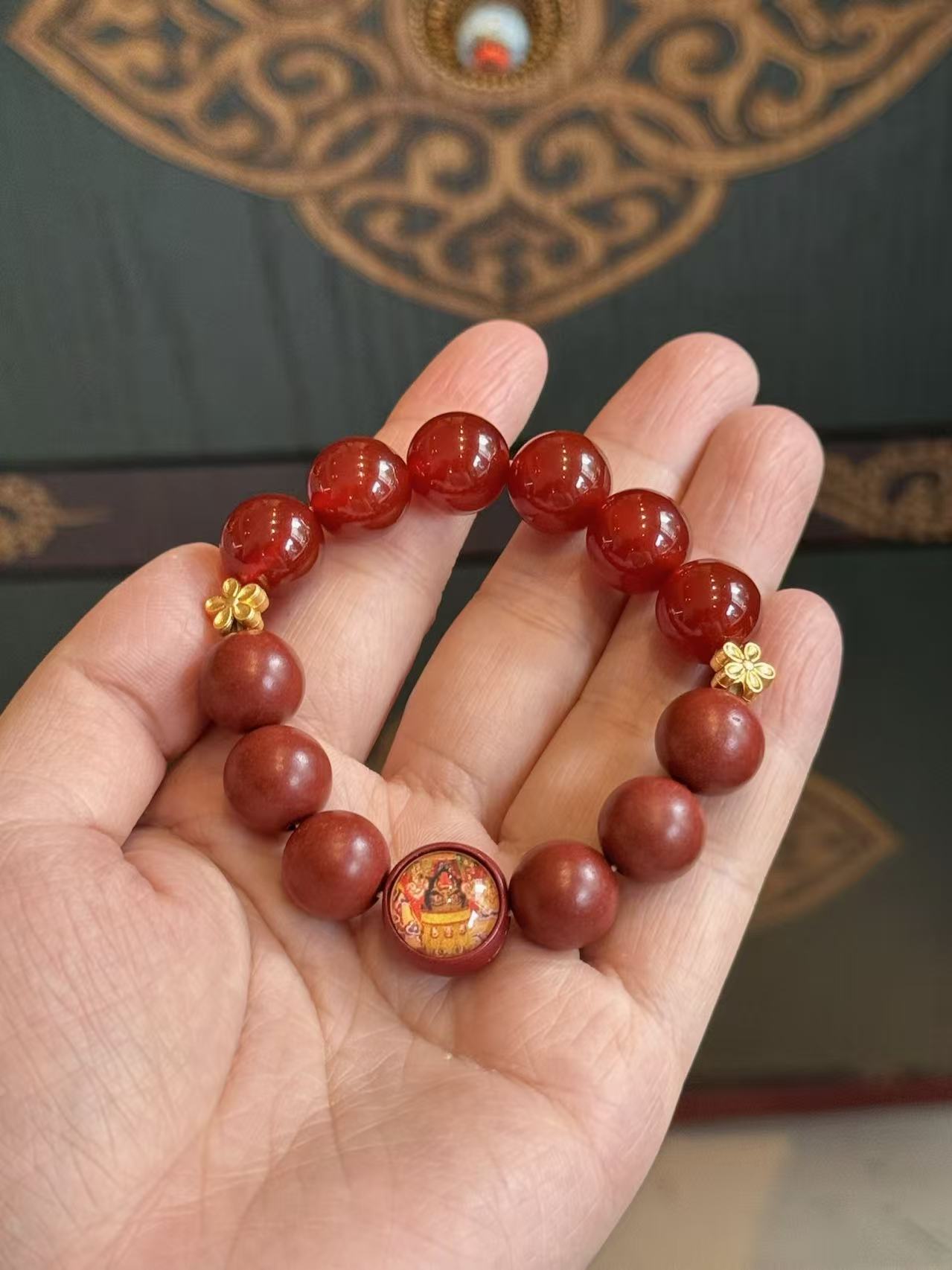 The Remedy Strand “Zakira Balance” – 12mm Botanical Energy Bracelet