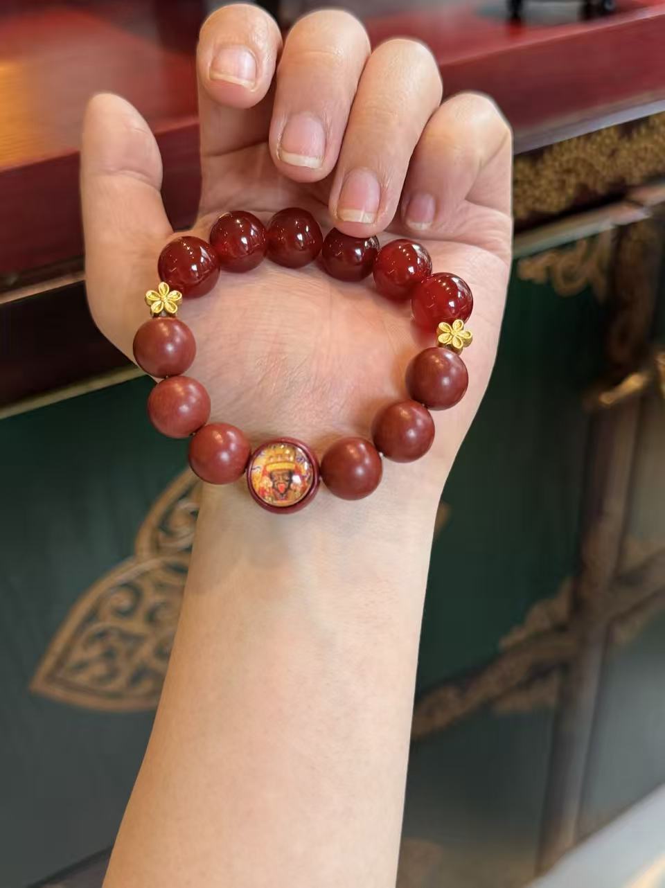 The Remedy Strand “Zakira Balance” – 12mm Botanical Energy Bracelet