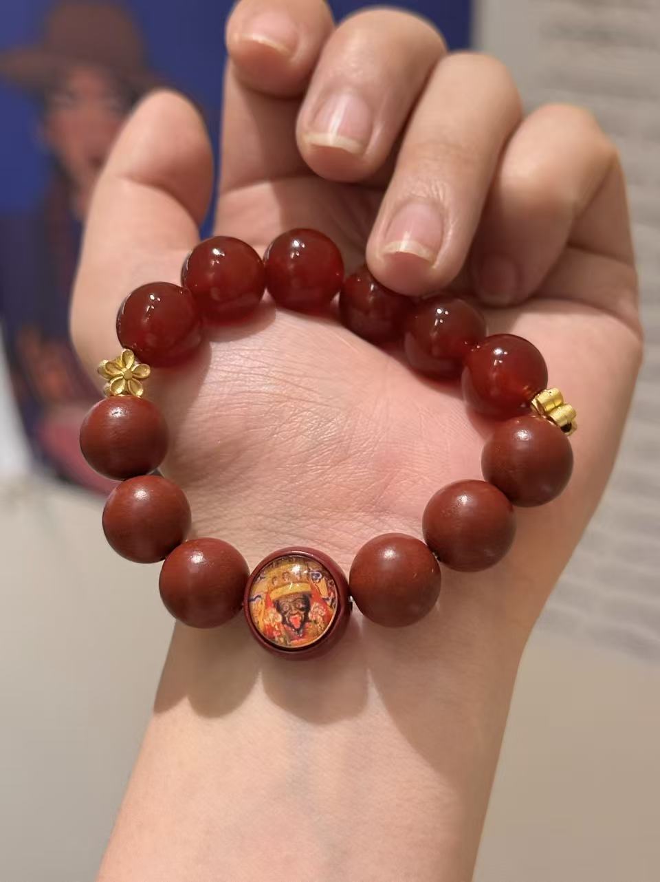 The Remedy Strand “Zakira Balance” – 12mm Botanical Energy Bracelet