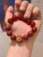 The Remedy Strand “Zakira Balance” – 12mm Botanical Energy Bracelet