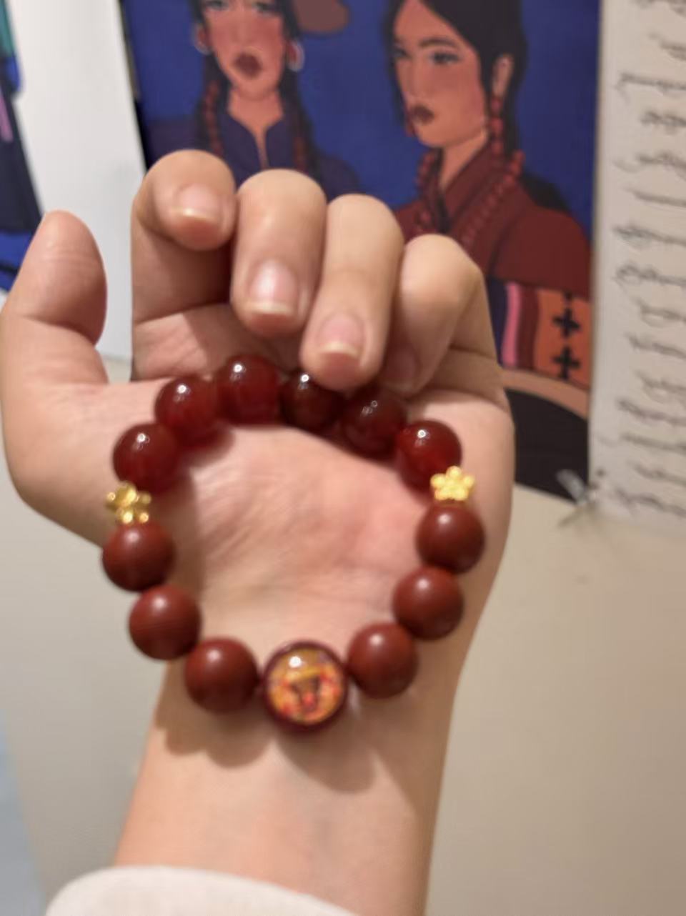 The Remedy Strand “Zakira Balance” – 12mm Botanical Energy Bracelet