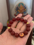 The Remedy Strand “Zakira Balance” – 12mm Botanical Energy Bracelet