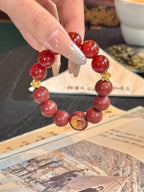 The Remedy Strand “Zakira Balance” – 12mm Botanical Energy Bracelet