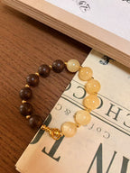 The Remedy Strand “Jasmine Oolong Calm” – 12mm Botanical Aroma Bracelet