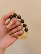 The Remedy Strand “Jasmine Oolong Calm” – 12mm Botanical Aroma Bracelet