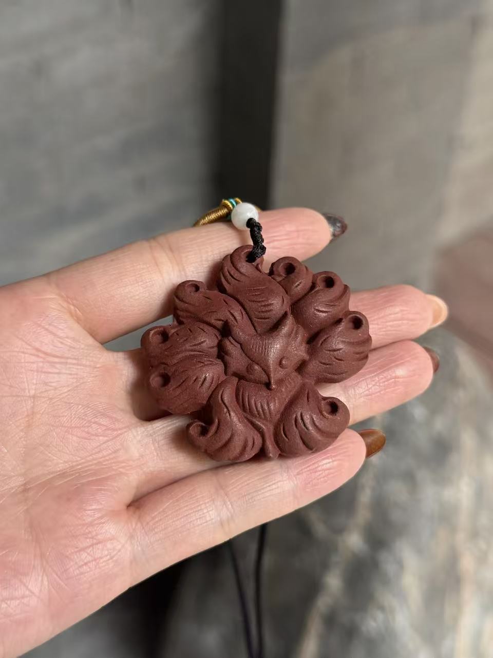 The Remedy Strand – Nine-Tail Fox Pendant Necklace