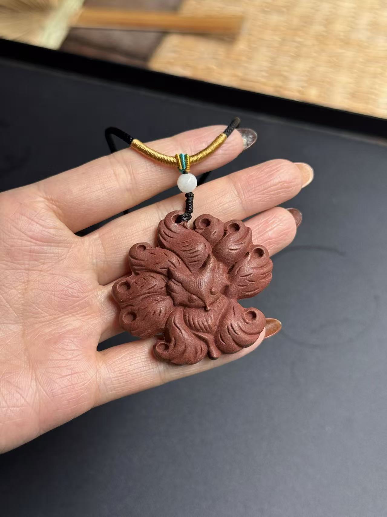 The Remedy Strand – Nine-Tail Fox Pendant Necklace