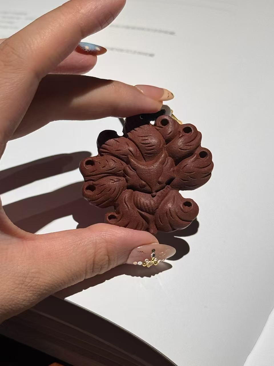 The Remedy Strand – Nine-Tail Fox Pendant Necklace