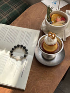 The Remedy Strand Silver Vitality Balance Bracelet – 12mm Herbal Wellness Beads